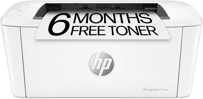 Photo 1 of HP LaserJet M110we Wireless Black and White Printer