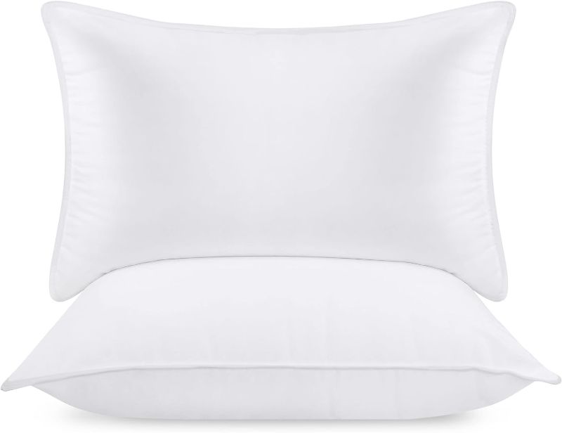 Photo 1 of 
Utopia Bedding Bed Pillows for Sleeping (White), Standard Size, Set of 2, Hotel Pillows, Cooling Pillows for Side, Back or Stomach Sleepers