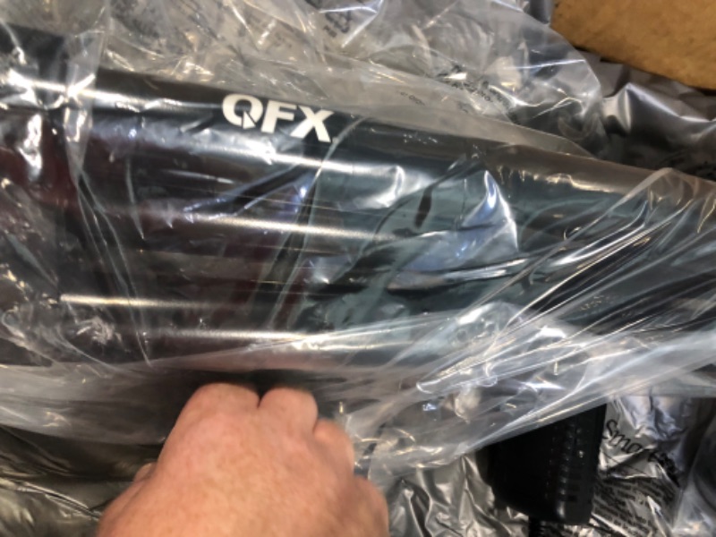 Photo 1 of QFX PBX-616SM 15" Bluetooth Rechargeable Speaker with LED Lights, Microphone and Stand