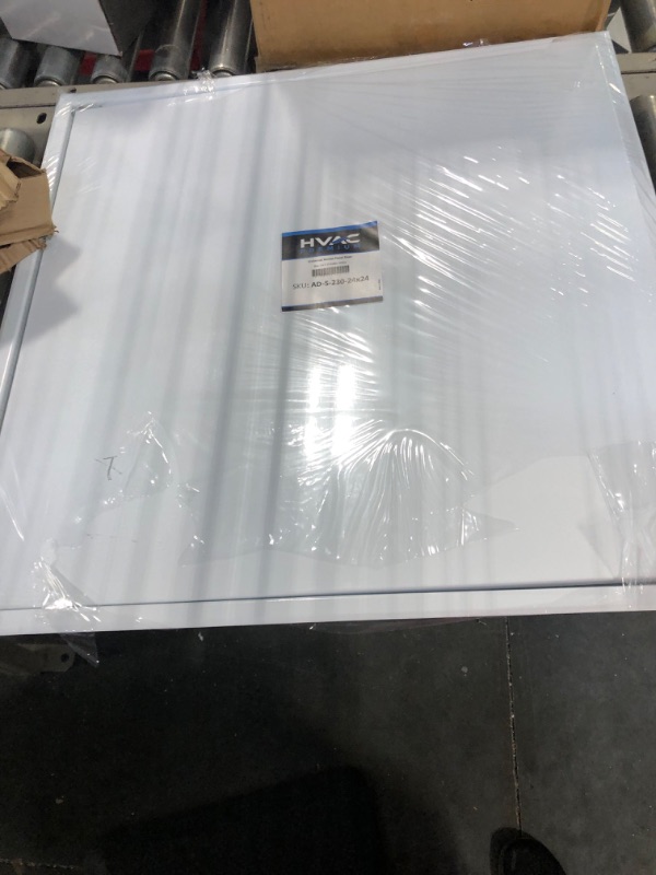 Photo 3 of 10" X 10" Universal Aluminum Access Panel Door for Wall/Ceiling Application (Push-Lock) with Solid Frame - [Outer Dimensions: 11" Width X 11" Height] 10 X 10 Aluminum - Self Push Lock