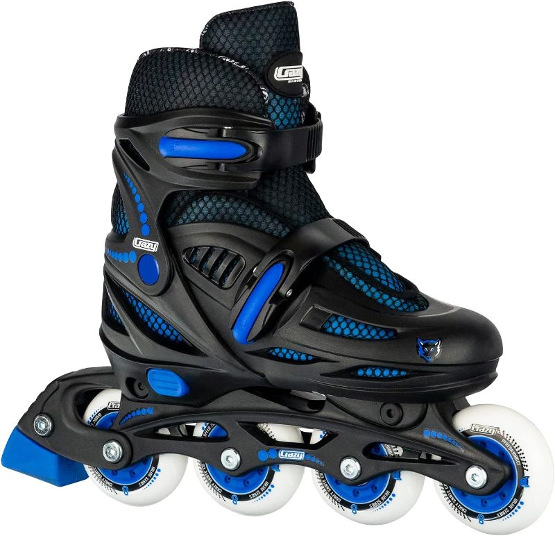 Photo 1 of Crazy Skates Adjustable Inline Skates for Girls and Boys - Adjust to fit 4 Sizes - Model 148