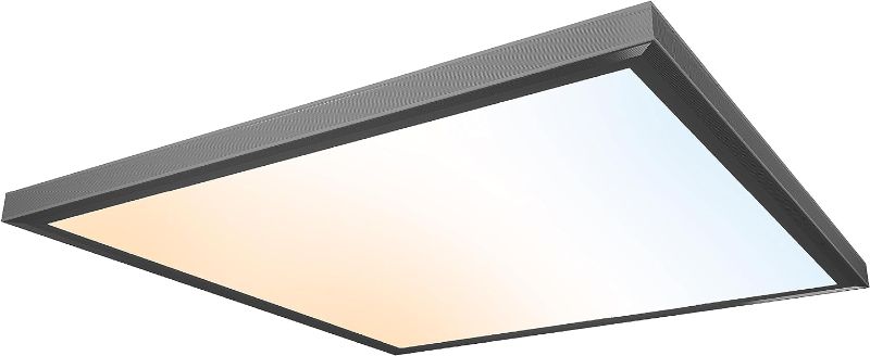 Photo 1 of 
Ultralux 2x2 ft LED Light Panel - Edge Lit, Surface Mount LED Ceiling Light Panel for Home & Office - TRIAC Dimmable, Flicker-Free Slim Light
