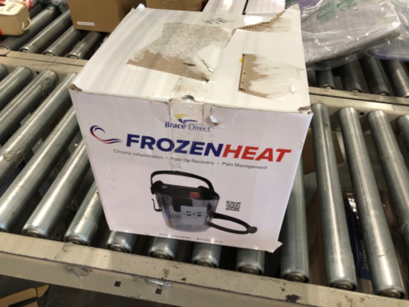 Photo 2 of Frozen Heat Therapy Unit for Hot and Cold Cryotherapy Treatment with Reusable Universal Pad for Back, Shoulder, Leg, Ankle, Hip and Knee- for a Faster Recovery and Pain Relief by Brace Direct