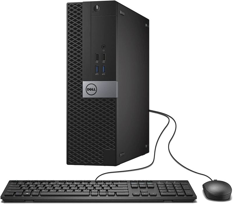 Photo 1 of Dell Optiplex 3050 SFF Desktop Computer PC, Intel Quad Core i5-6500 up to 3.6GHz, 16GB DDR4, 256GB SSD, WiFi, 4K Support, DP, HDMI,Windows 10 Pro 64 Bit English/Spanish/French(Renewed)