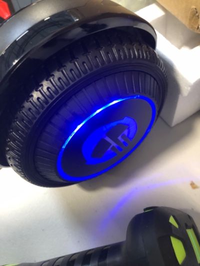 Photo 7 of Gotrax NOVA Hoverboard with 6.5" LED Wheels, Max 3.1 Miles & 6.2mph Power by Dual 200W Motor, LED Fender Light/Headlight?UL2272 Certified & 65.52Wh Battery Self Balancing Scooter for 44-176lbs NOVA-Black