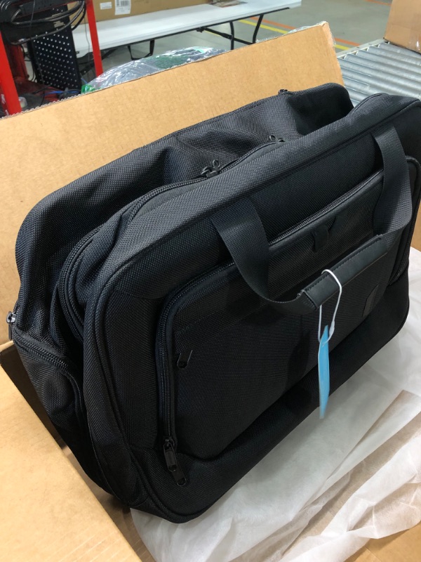Photo 1 of BAGSMART 17.3 Inch Rolling Laptop Bag Women Men,Rolling Briefcase for Women with Wheels,Rolling Computer Bags Laptop Case for Work Travel Business,Black