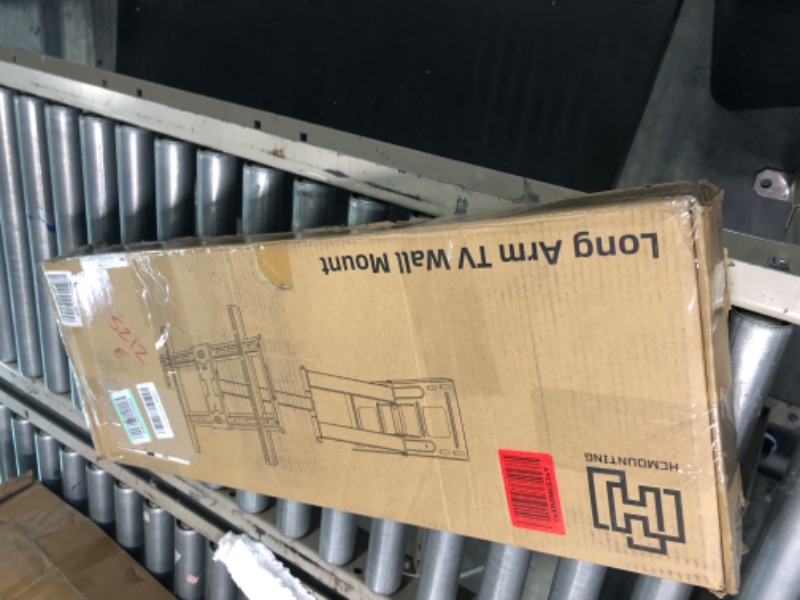 Photo 1 of HCMOUNTING Long Arm TV Wall Mount for 42-80 inch TVs, Full Motion TV Mount with 43 inch Extension Articulating Arms, Swivel and Tilt Wall Mount TV Bracket, Holds up to 110 lbs, Max VESA 600x400mm