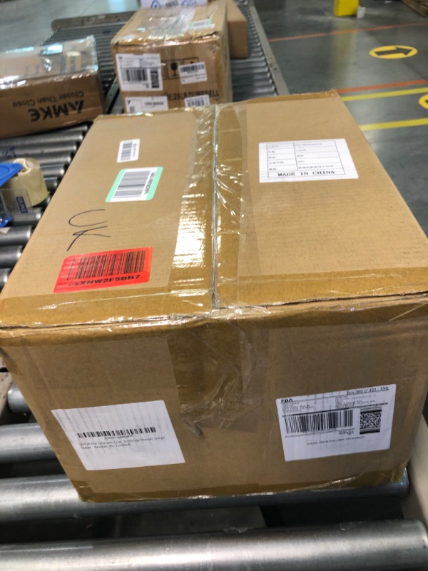 Photo 1 of Tribesigns Small Portable Desk with Power Outlet, Height Adjustable Sofa Couch Bedside Laptop Table with Wheels, Mobile Standing Desk Rolling Computer Cart C Side Table with USB Ports Brown