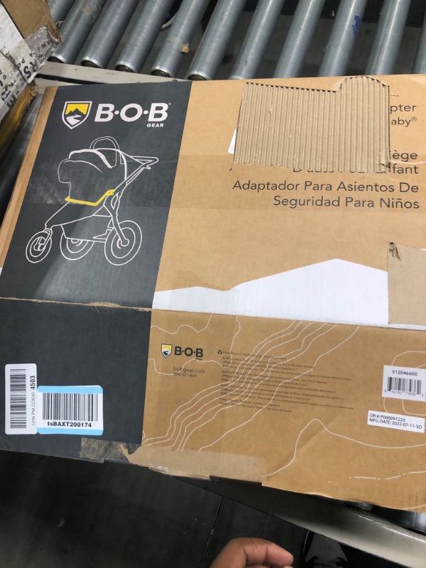 Photo 1 of BOB Gear® Single Jogging Stroller Adapter for UPPAbaby® Infant Car Seats