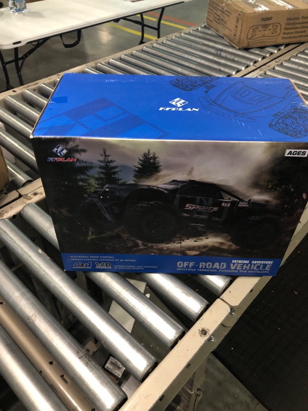 Photo 1 of FUUY RC Cars for Adults 1:10 Large Remote Control Car 45KPH High-Speed RC Truck with 2 Batteries All Terrain Waterproof Off Road Fast RC Car with 550 Power Motor Toys Gift for Youth 1:10 Brushed