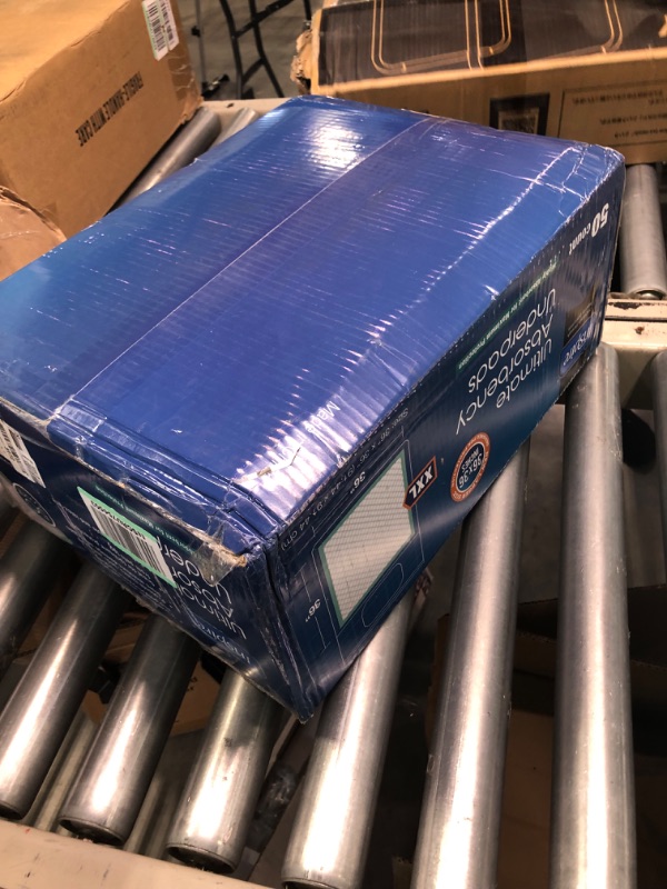Photo 1 of Extra Large Super Absorbent Bed Pads for Incontinence Disposable 36 x 36 Inches | 125 Gram Ultra MAX Absorbent with Polymer Incontinence Bed Pads and Bed Liner Chucks Pads Disposable Puppy Pad Large 36" X 36" Disposable