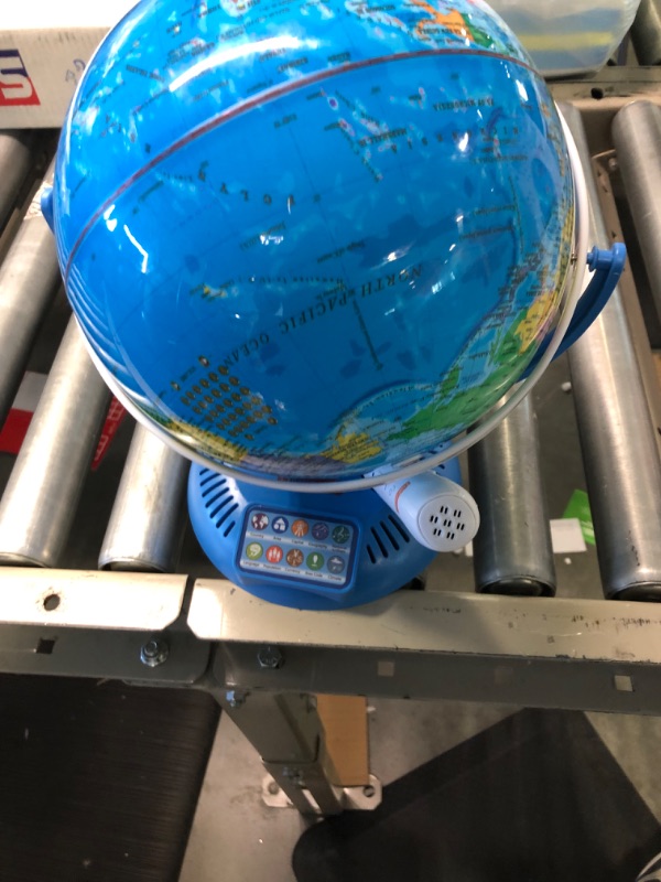 Photo 3 of Little Experimenter Talking Globe - Interactive Globe for Kids Learning with Smart Pen - Educational World Globe for Children with Interactive Maps – 9”