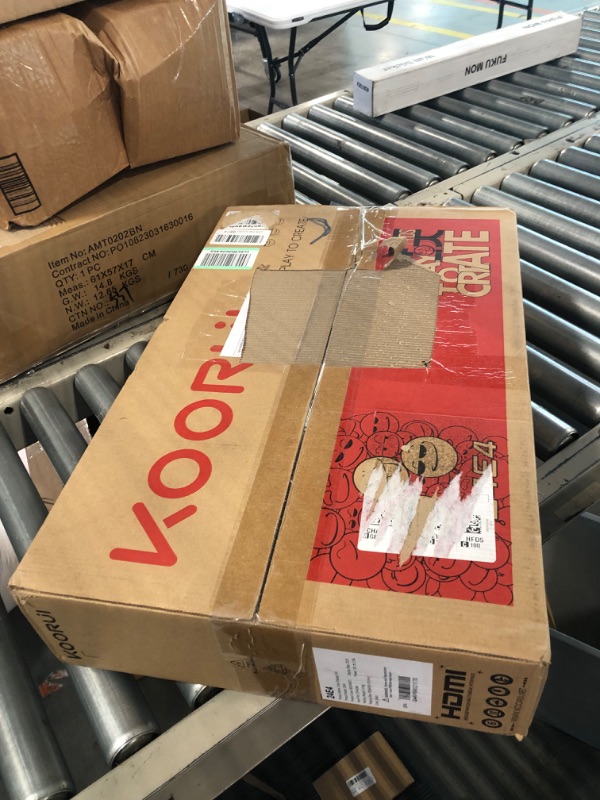 Photo 1 of KOORUI 24 Inch Computer Monitor -FHD 1080P Gaming Monitor 165Hz VA 1ms, AdaptiveSync Technology, LED Monitors with Ultra-Thin, HDMI X2 /DP, VESA Compatible, Tilt Adjustable, Eye Care 24E4