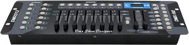 Photo 1 of DMX Controller 192 DMX 512 Controller for DJ Lights DMX Console Stage Light Controller for Light Shows, DJs Party Disco Pub Night Club Bars and Moving Heads