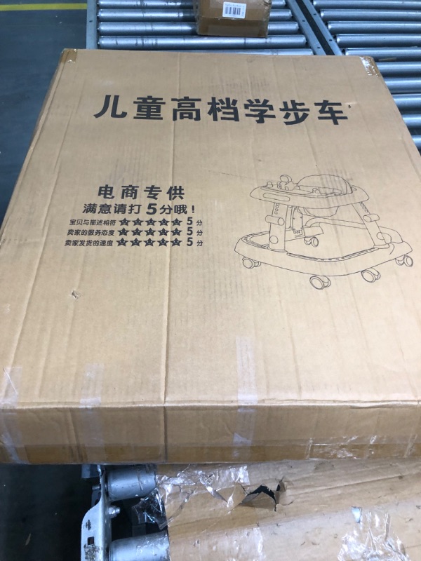 Photo 1 of Baby Walker, 3-in-1 Foldable Baby Walker for Baby Boys and Baby Girls, 8-Gear Height Adjustable Baby Walkers with Wheels and Baby Activity Center with Astronaut Toys for Baby 6-24 Months https://a.co/d/9AoyQZL