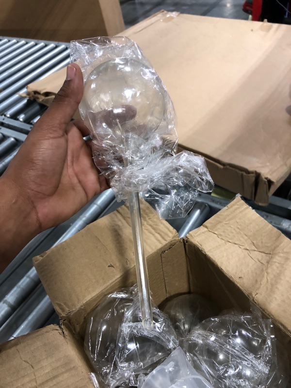 Photo 1 of AOPANDA Plant Watering Globes, Self Watering Flower Pot Insert, Plastic Self Watering Bulbs, Large Capacity, for Indoor and Outdoor Plants, 9pcs.
