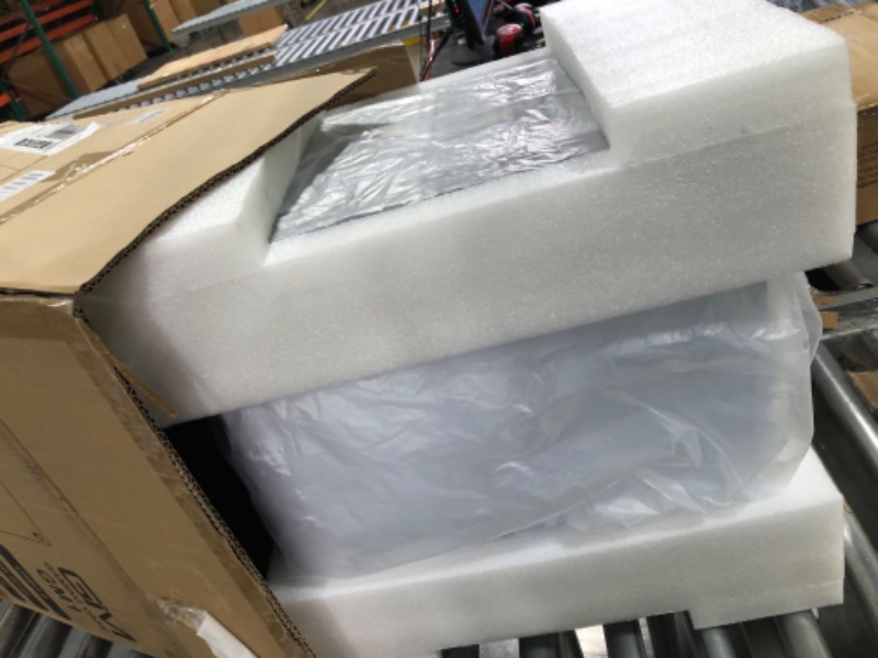 Photo 1 of GIM ATX Mid-Tower PC Case White 10 Pre-Installed 120mm RGB Fans Gaming PC Case 2 Tempered Glass Panels Gaming Style Windows Computer & Desktop Case USB 3.0 I/O Port, Water-Cooling Ready White-with Fans