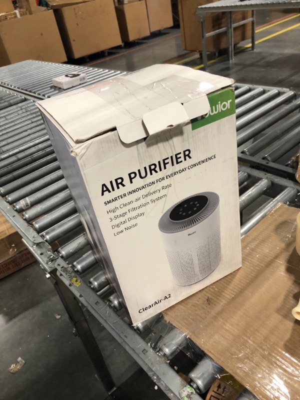 Photo 1 of Air Purifiers, Home Air purifier for Large Room Bedroom Up to 1100ft², VEWIOR H13 True HEPA Air Filter for Pets Smoke Pollen Odor, with Air Quality Monitoring, Auto/Sleep, 6 Timer, Light, Child Lock White