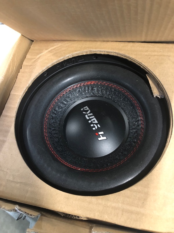 Photo 3 of H YANKA 10 Inch Subwoofer - 10 Inch Paper Cone Subwoofer Car Audio, Black Steel Basket, Dual Voice Coil 2 Ohm Impedance 10 subwoofer, 1200W MAX Power 10 inch Competition Subwoofer 10 Inch Car Subwoofer 1200W Dual 2 Ohm