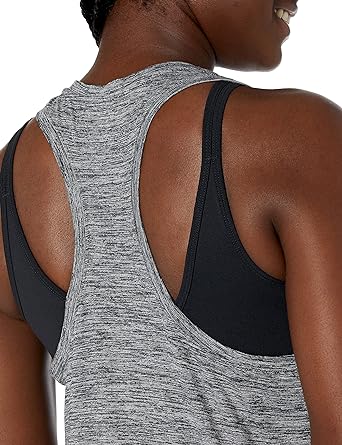 Photo 1 of Essentials Women's Tech Stretch Racerback Tank Top Gray