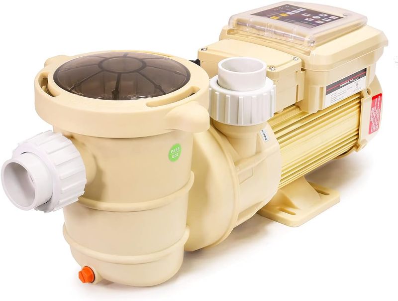 Photo 1 of 
XtremepowerUS 1.5HP Variable Speed Whisper Above Ground Swimming Pool Pump Beige