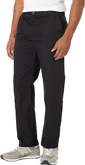 Photo 1 of Amazon Essentials Men's Straight-Fit Wrinkle-Resistant Flat-Front Chino Pant 40W x 29L