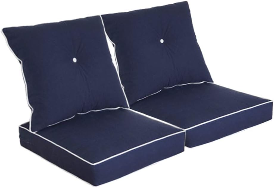 Photo 1 of ***SET OF 1*** Cushions for Patio Furniture Outdoor Water Repellent Fabric Deep Seat Pillow and High Back Design 

