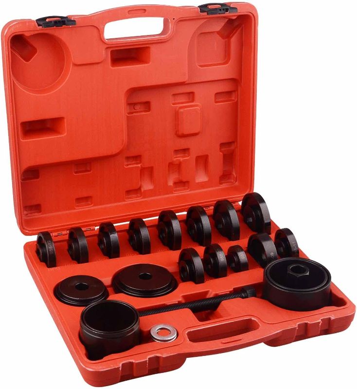 Photo 1 of 
DAYUAN YT1085 23pcs FWD Front Wheel Drive Bearing Removal Tool, Wheel Bearing Press Kit Bearing Adapters Bearing Installer Tool