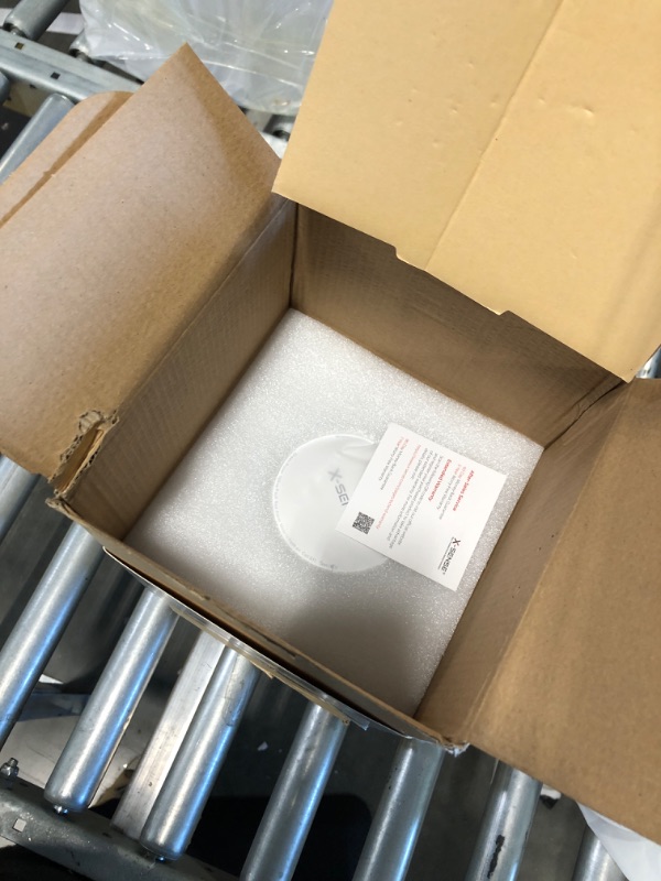 Photo 1 of 
X-Sense Wireless Interconnected Combination Smoke and Carbon Monoxide Detector with Large Silence Button, Over 820 ft Transmission Range, XP01-W, 1-Pack