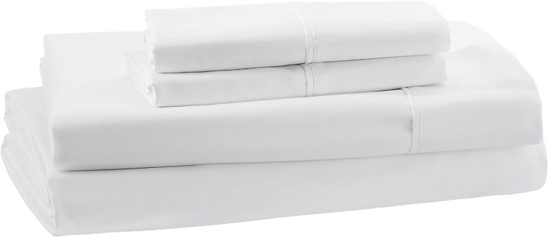 Photo 1 of 
Amazon Aware 100% Organic Cotton 300 Thread Count Sheet Set - White, King