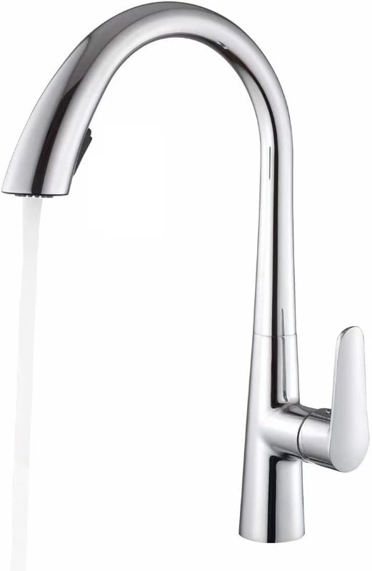 Photo 1 of 
Modern Kitchen Faucet?Kitchen Faucet with Pull Down Sprayer?Kitchen-faucets?Faucet Capable of 360 ° Rotation?Applicable to Kitchen, Bathroom, Rv, Etc (Alloy...