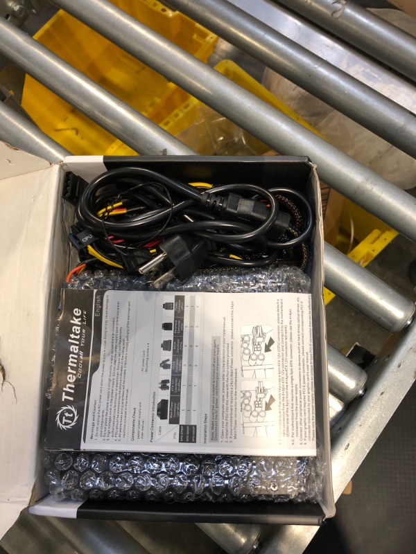Photo 1 of Thermaltake Smart 700W 80+ White Certified PSU, Continuous Power with 120mm Ultra Quiet Fan, ATX 12V V2.3/EPS 12V Active PFC Power Supply PS-SPD-0700NPCWUS-W 700W 80 + White