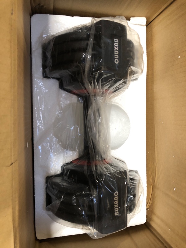 Photo 1 of Adjustable Dumbbells 25/55LB Single Dumbbell Weights, 5 in 1 Free Weights Dumbbell with Anti-Slip Metal Handle, Suitable for Home Gym Exercise Equipment 25LB-1pc