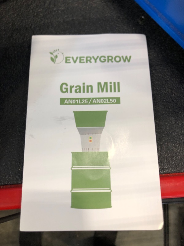 Photo 3 of EVERYGROW Grain Mill Grinder Electric, Grain Grinder Mill, Corn Grinder Electric, Wheat Grinder, Nutrimill, Brew Mill, 13.2 Gallons (50L)