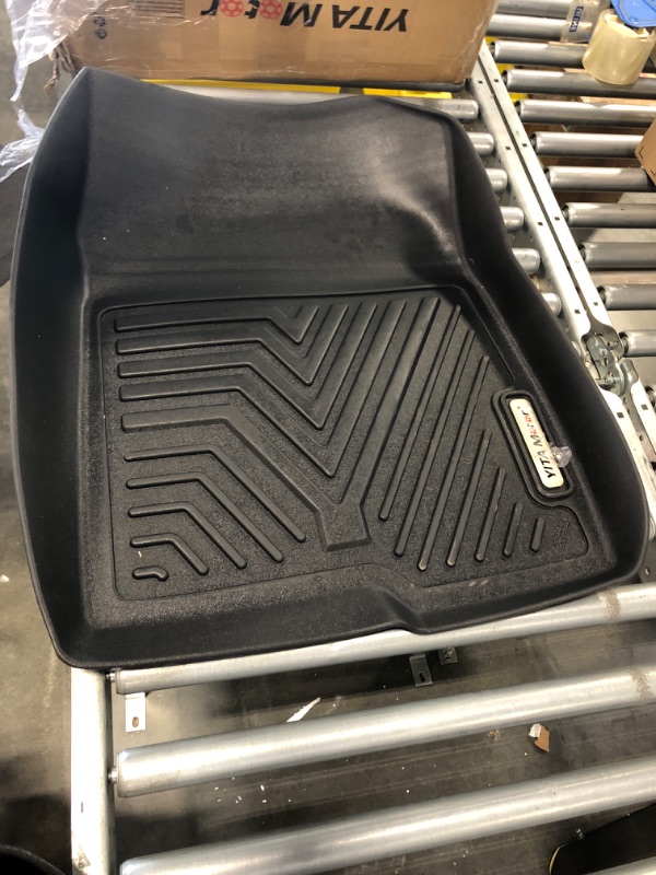 Photo 2 of YITAMOTOR Floor Mats Compatible with 2015-2022 Chevy Colorado Crew Cab/GMC Canyon Crew Cab, Custom Fit Floor Liners, 1st & 2nd Row All Weather Protection, Black