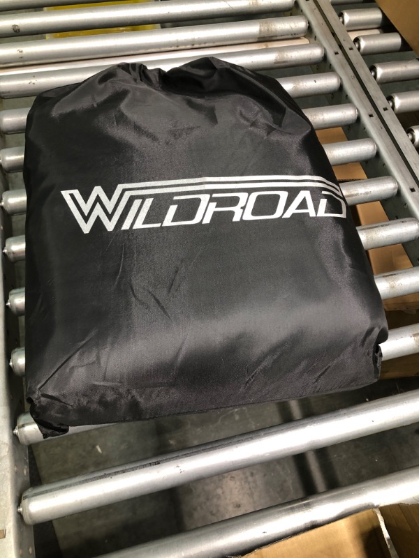 Photo 1 of Rooftop Cargo Carrier Bag, WILDROAD 21 Cubic Feet 600D Ultra Anti-Tear Fabric Waterproof Car Roof Bag, Soft-Shell Roof Bag with Storage Bag, Anti-Slip Mat and 6 Door Hooks Fits Car with/Without Racks 21 cu ft - w/ or w/o roof rack