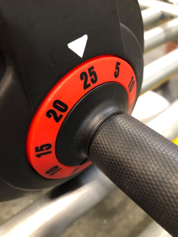 Photo 1 of Adjustable Dumbbells 25/55LB Single Dumbbell Weights, 5 in 1 Free Weights Dumbbell with Anti-Slip Metal Handle, Suitable for Home Gym Exercise Equipment 25LB-1pc