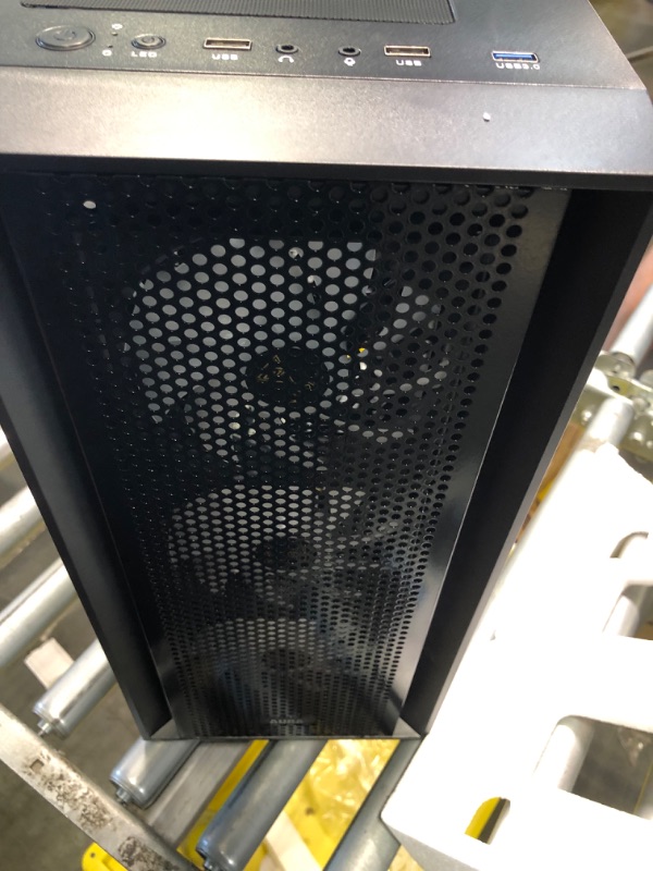Photo 1 of ANTEC AX Series AX61 Elite, High-Airflow Mesh Front Panel, 4 x 120mm ARGB Fans Included, Tempered Glass Side Panels, Up to 8 Fans Simultaneously, 360mm Radiator Support, Mid-Tower ATX Gaming Case