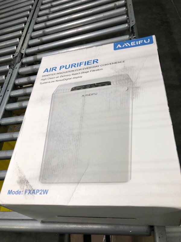 Photo 2 of AMEIFU Air Purifiers for Home Large Room up to 1740ft² with Washable Fliter Cover, Hepa Air Purifiers, H13 True HEPA Air Filter for Wildfires, Pets Hair, Dander, Smoke, Pollen, 3 Fan Speeds, 5 Timer, Sleep Mode 15DB Air Cleaner