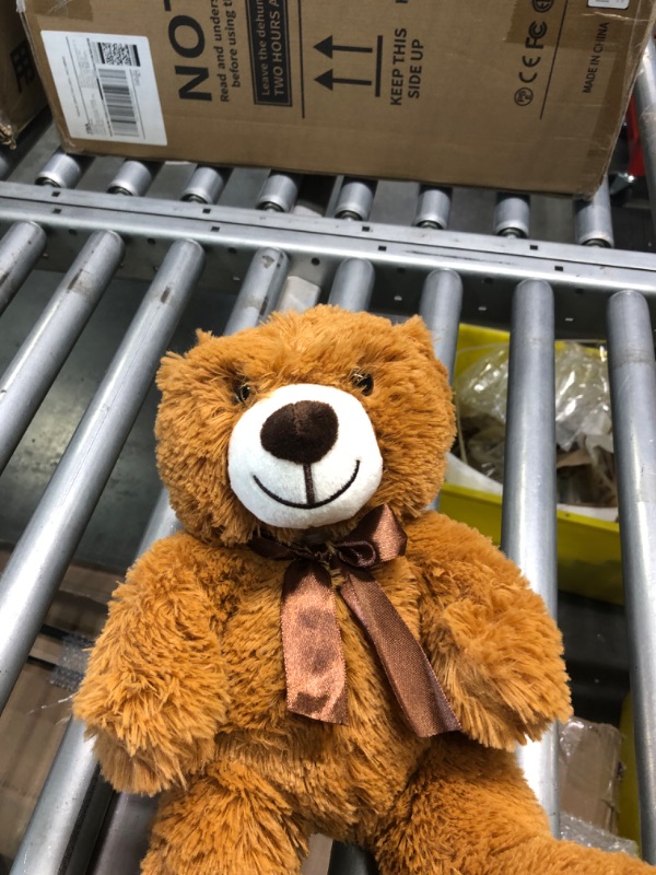Photo 4 of HOHO Super Color Teddy Bear Stuffed Animals Plush Stuffed Bear Tan 14 inch