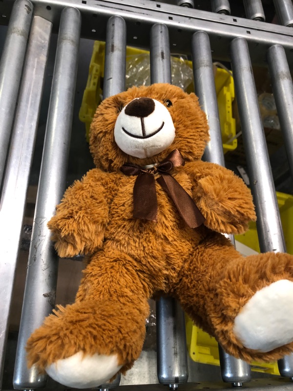 Photo 3 of HOHO Super Color Teddy Bear Stuffed Animals Plush Stuffed Bear Tan 14 inch