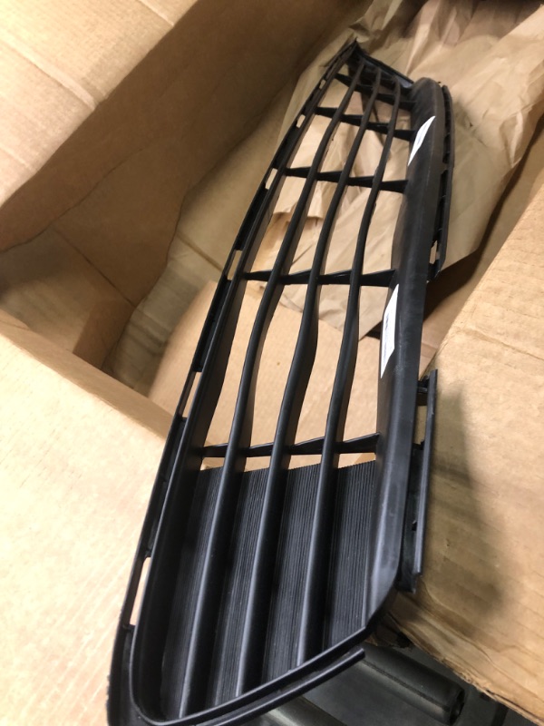 Photo 1 of HAPSO Front Center Bumper Lower Grille Corolla Black Direct Insert Replacement Grill Compatible With Toyota Corolla Sedan 4-Door 2011-2013 5311202280 TO1036125
