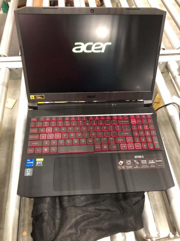 Photo 8 of Acer Nitro 5 AN515-57-79TD Gaming Laptop | Intel Core i7-11800H | NVIDIA GeForce RTX 3050 Ti Laptop GPU | 15.6" FHD 144Hz IPS Display | 8GB DDR4 | 512GB NVMe SSD | Killer Wi-Fi 6 | Backlit Keyboard i7-11800H / RTX3050 Notebook only