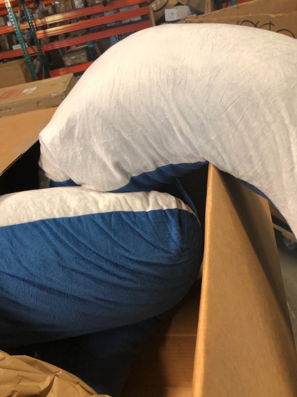 Photo 1 of Momcozy Pregnancy Pillows, U Shaped Full Body Maternity Pillow with Removable Cover - Support for Back, Legs, Belly, Hips for Pregnant Women, 57 Inch Pregnancy Pillows for Sleeping, Grey