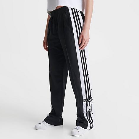 Photo 1 of Adidas Womens Adidas Adibreak Track Pants - Womens Black/White Size M