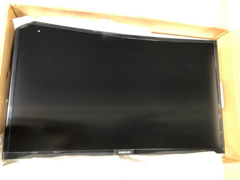 Photo 3 of SAMSUNG 23.5” CF396 Curved Computer Monitor, AMD FreeSync for Advanced Gaming, 4ms Response Time, Wide Viewing Angle, Ultra Slim Design, LC24F396FHNXZA, Black 24-Inch Curved DP/HDMI/1-Yr Warranty