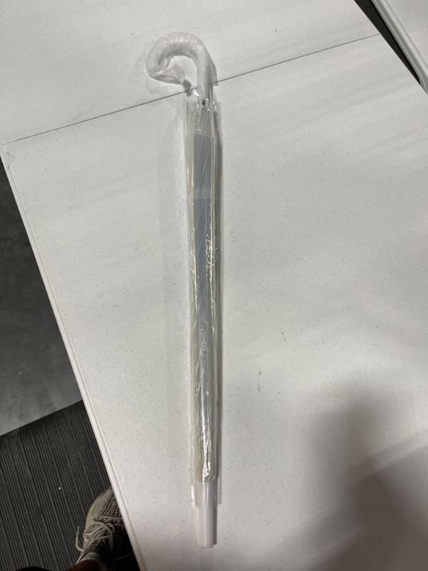 Photo 1 of Amazon Basics Clear Bubble Umbrella