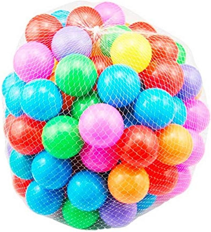 Photo 1 of 100 Pcs Colorful Soft Plastic Ocean Fun Ball Balls Baby Kids Tent Swim Pit Toys Game Gift 5.5cm