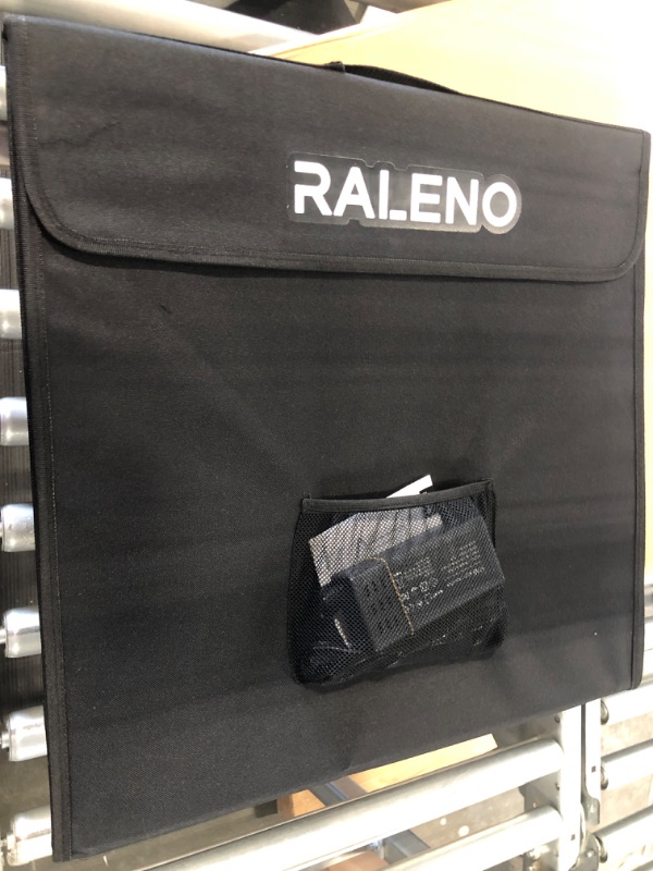 Photo 4 of RALENO Photo Studio Light Box, 20'' x 20'' x 20'' Light Box with 50W / 5500K / 92 CRI / 120 pcs LED Beads and 4 PVC Anti-Dust Background(Black/Grey/Orange/White) PKL-D550S