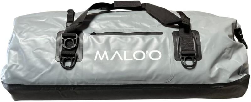 Photo 1 of 
Roll over image to zoom in
Malo'o Waterproof Dry Bag Duffel 40L/60L/100L, Roll Top Duffel Keeps Gear Dry for Kayaking, Rafting, Boating